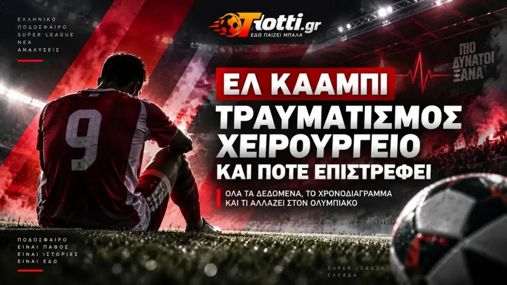 Ελ Κααμπί - Τραυματισμός, χειρουργείο και επιστροφή