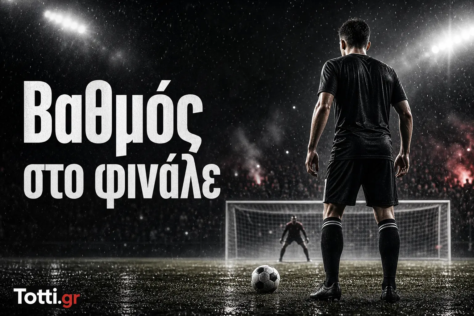 Εικαστική σύνθεση για την ισοπαλία του ΠΑΟΚ Β με τον Ολυμπιακό Β στην πρεμιέρα